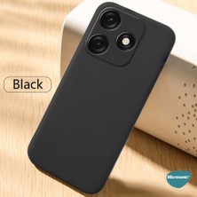 Microsonic Matte Silicone Tecno Spark 10C Kılıf Siyah