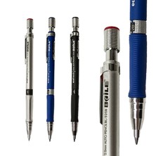 Luoxinguo 3black Kalem 2.0mm Mekanik Kurşun Kalem Seti 2b Siyah Kurşun Yedekler Yazma Çizim Otomatik Kalem Okul Ofis Kırtasiye Sanat Kroki Malzemeleri (Yurt Dışından)