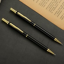 Luoxinguo Tüm Çelik Renk Yüksek Kaliteli Pres Metal 0.5 mm Kalem Öğrencinin Hareketli Mekanik Kurşun Kalem Sevimli Okul Malzemeleri Yazma Kaligrafi Uygulaması (Yurt Dışından)
