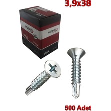 Ahtapot Akdeniz Yhb Matkap Uçlu Vida 3,9X38 (500 Adet)