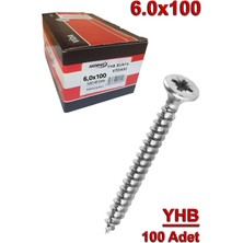 Ahtapot Akdeniz Sunta Vidası 6.0X100 (100 Adet)