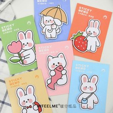 Luoxinguo 03 30 Sayfa Kawaii Bloknot Yaratıcı Sevimli Tavşan Etiket Yapışkan Notlar Yayınlandı It Planlayıcısı Kırtasiye Okul Malzemeleri Kağıt Çıkartmalar (Yurt Dışından)