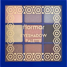 Flormar Glamour Eyes Mat Bitişli-Işıltılı 9'lu Göz Farı Paleti