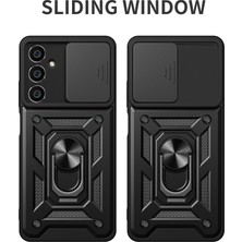 Cool-M Samsung Galaxy M54 5g / F54 5g Case Ring Kickstand Pc+Tpu Akıllı Telefon Kapağı (Yurt Dışından)