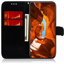 Cool-M Samsung Galaxy M34 5g / F34 5g Göz Kamaştırıcı Çiçek Deseni Pu Deri Cüzdan Stand Kapak Telefon Kılıfı (Yurt Dışından)