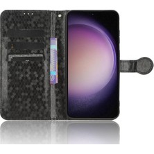 Cool-M Samsung Galaxy M34 5g / F34 5g Pu Deri Stand Telefon Kılıfı Dot Baskılı Cüzdan Kapağı (Yurt Dışından)