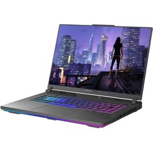 Asus Rog Strix G16 G614JU-N3196A8 I7-13650HX 64GB 512SSD RTX4050 16" Fullhd+ Freedos Taşınabilir Bilgisayar