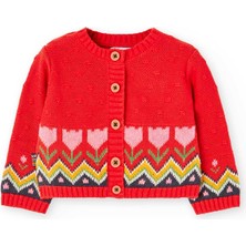 Boboli Kız Bebek Ceket Kırmızı