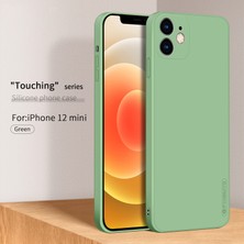 Forestl Digital Pinwuyo Yumuşak Silikon Cep Telefonu Kılıf Kılıf Koruyucusu Apple iPhone 12 Mini Yeşil (Yurt Dışından)