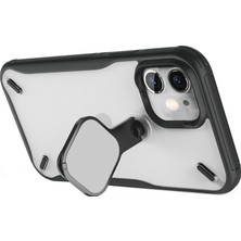 Forestl Digital Apple iPhone 12 Mini Tpu Pc Protector Cover-Black Için Nillkin Camshield Serisi Kickstand Case (Yurt Dışından)