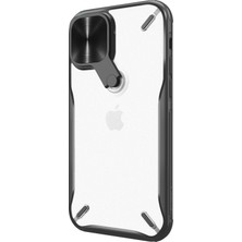 Forestl Digital Apple iPhone 12 Mini Tpu Pc Protector Cover-Black Için Nillkin Camshield Serisi Kickstand Case (Yurt Dışından)