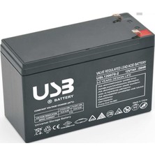 USB USL120070-2 12V 7AH Kuru Tip Akü