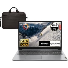 Lenovo Ideapad Amd Ryzen 7 5700U 8gb Ram 256GB SSD 15.6'' Full Hd Freedos Notebook Taşınabilir Bilgisayar 82R4006FTR256 Çanta Hediyeli