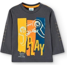 Boboli Erkek Çocuk Tshirt Antrasit