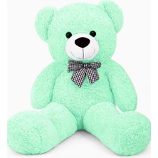 Sole Papyonlu Sevimli Peluş Şaşkın Ayı 80 cm - Sevgiliye Özel Hediye