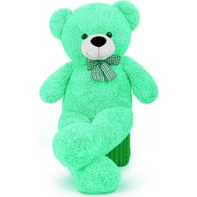 Sole Papyonlu Sevimli Peluş Şaşkın Ayı 80 cm - Sevgiliye Özel Hediye