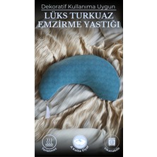 Kinderhug Tüm Vücut Destekli Lüks Jumbo Boy Hamile Yastığı(80x155 cm) ve Emzirme Yastığı(30x65 cm) Set