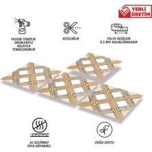 Tink Kendinden Yapışkanlı Ahşap 016 Desenli Pvc Karo 30X30 cm (4 Adet) 0,36 M2