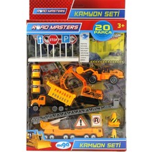 Bisepetim Merdivenli Metal Kamyon Seti 5105