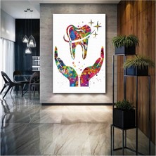 AR AJANS KANVAS TABLO Diş Hekimi Diş Tabibi Poliklinik Kanvas Tablo ART00189