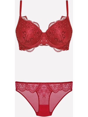 Nurteks 4385 Dantelli Sütyen Takımı