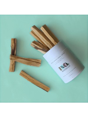 Inka Wood Co. Palo Santo Ağaç Tütsü 44G – 4 Adet | Peru