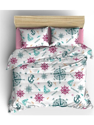 Stella Flavo Çarşafı Lastikli Pamuklu Nevresim Takımı