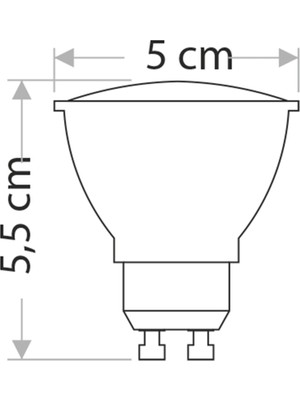 Cata CT-4215 LED Ampul Bulb Beyaz GU10 Duy