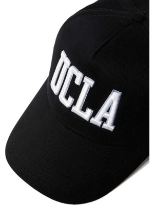 Ucla Ranch Siyah Baseball Cap Nakışlı Unisex Şapka