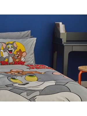 Nautica Home Karaca Home Tom ve Jerry Friends Forever  Pamuk Tek Kişilik Nevresim Takımı