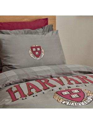 Harvard Karaca Home Harvard Veritas  Pamuk Tek Kişilik Nevresim Takımı