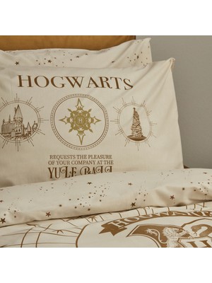 Silikomart Karaca Home Harry Potter Charm  Pamuk Çift Kişilik Nevresim Takımı