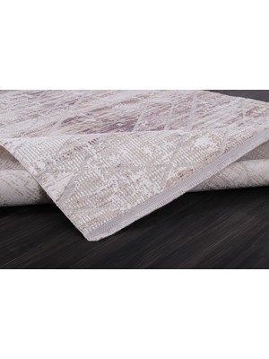 Anatolian Carpet Store Mocca Tarz 5259L Bej-Lila Makine Halısı