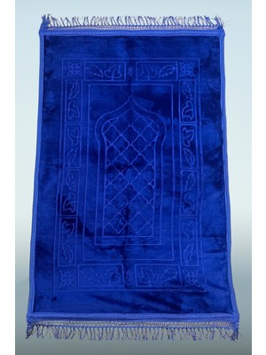 Royal Home Peluş Seccade Yumuşacık ve Kalın Kaymaz Taban 80 x 120 cm   Seccade