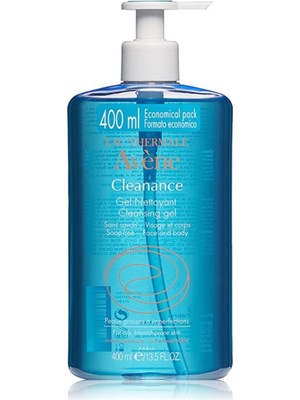 Avene Cleanance Karma ve Yağlı Ciltler Için Temizleme Jeli 400 ml