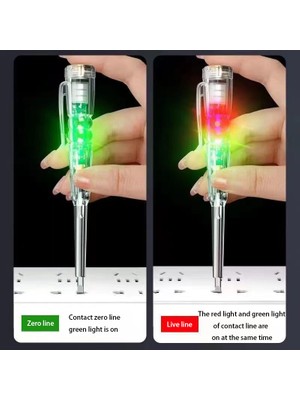 Luoxinguo Test Kalemi (1 Adet) Elektrik Test Kalemi Algılama Kesme Noktası Sıfır Fireline Elektrik Anahtarı Ev Aletleri Test Kalemi (1 Adet) (Yurt Dışından)