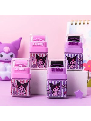 Luoxinguo F 6 Stilleri Sanrio Mymelody Kuromi Cinnamoroll Yaratıcı Hayvan Karikatür Silgi Rulo Temizleme Fonksiyonu ile Kauçuk Çocuklar Için Hediye (Yurt Dışından)