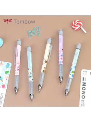 Luoxinguo 1 Adet Yeşil 1 Adet Tombow Mono Mekanik Kurşun Kalem Tatlı Sınırlı Sayıda Sallama Kalem 0.5mm Kawaii Okul Malzemeleri Kırtasiye (Yurt Dışından)