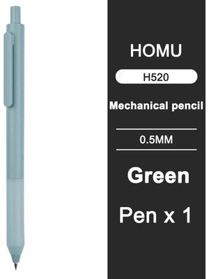 Luoxinguo C 0.5mm 0.5mm/0.7mm Basit Otomatik Kalem Öğrencinin Basın Tipi Otomatik Kalem Kurşun Kurşun Hareketli Kalemi Değiştirebilir (Yurt Dışından)