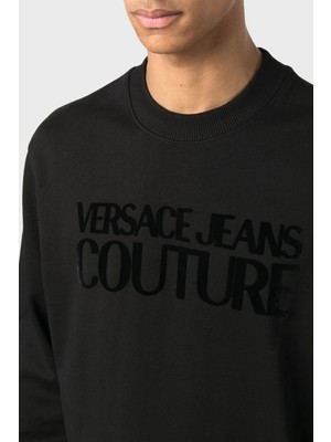 Versace Jeans Couture Pamuklu Regular Fit Sweat Erkek Sweat 75GAIT03 CF06T 899