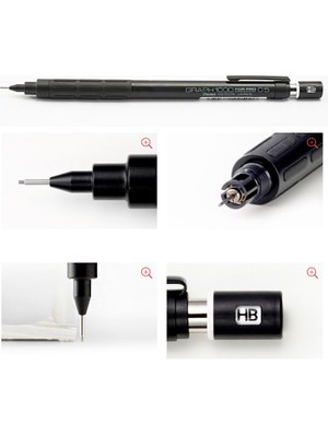 Luoxinguo 0.3 Artı Bir Dolum Japonya Pentel Mekanik Kalem Seti Grafik 1000 Pro Classic Otomatik Kalem 0.3mm/0.5mm/0.7mm/0.9mm Ofis Okul Kırtasiye (Yurt Dışından)