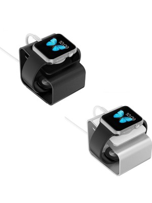 Microcase Apple Watch 9 45MM Için Alüminyum Şarj Standı - AL3075