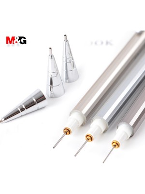 Luoxinguo Yeşil Mg Metal Doku Mekanik Kurşun Kalem 0.5mm 0.7mm Profesyonel Boyama ve Yazma Için Kurşun Dolum Ofis Okul Malzemeleri Dayanıklı (Yurt Dışından)