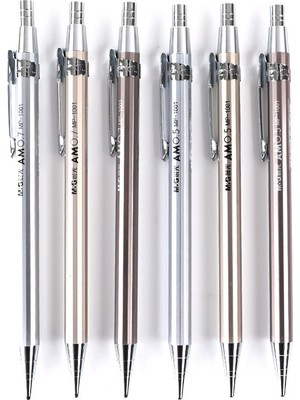 Luoxinguo 0.5mm-1pen-2b-Lead-E Mg 1001 0.5mm/0.7mm Metal Mekanik Kurşunkalemler Öğrenciler Kroki Çizim Otomatik Kalemler Yazma Grafit Kurşun Kalemleri Değiştirin (Yurt Dışından)