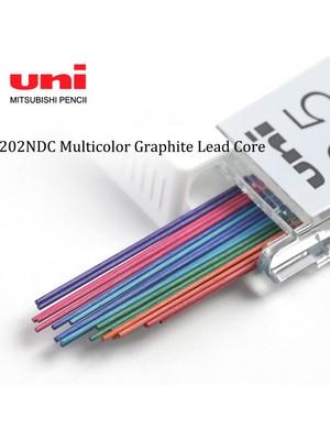 Luoxinguo 0.7mm Kırmızı Japonya Unı Renk Grafit Kurşun Çekirdek 202NDC Mekanik Kurşun Kalem Için 0.5/0.7mm Yazma Okul Malzemeleri Kırtasiye Çizim Kalemi (Yurt Dışından)