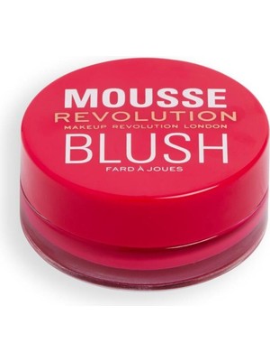 Revolution Mousse Allık Fuchsia Pink Renk Tonu ile Doğal Görünüm ve Yüksek Pigmentasyon