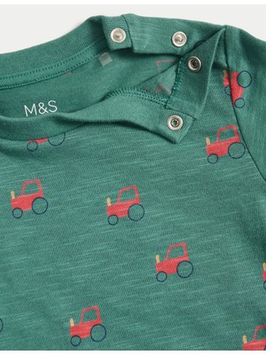 Marks & Spencer 3'lü Uzun Kollu T-Shirt