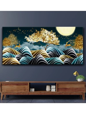 AR AJANS KANVAS TABLO Sürreal Doğanın Tasarımı Kanvas Tablo DR070