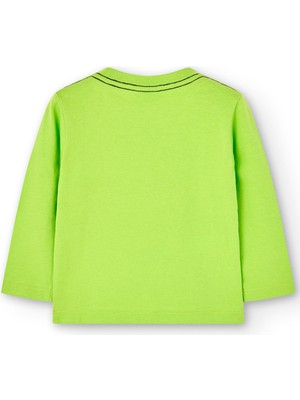 Boboli Erkek Çocuk Tshirt Neon Yeşil