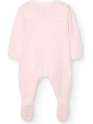 Boboli Kız Bebek Tulumlu Set Açık Pembe